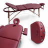Массажный стол UNIX Comfort 3 Section Burgundy